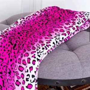 Pink Fleece Blanket - King Size 90" x 80" - So Soft